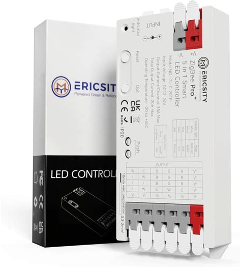 ZigBee 3.0 Pro+ Smart LED Controller 5 in 1, 2.4GHz WiFi PWM 